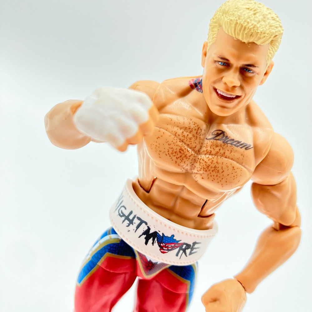 Mattel WWE Cody Rhodes Elite Series 111 Action Figure American Nightmare w/Belt